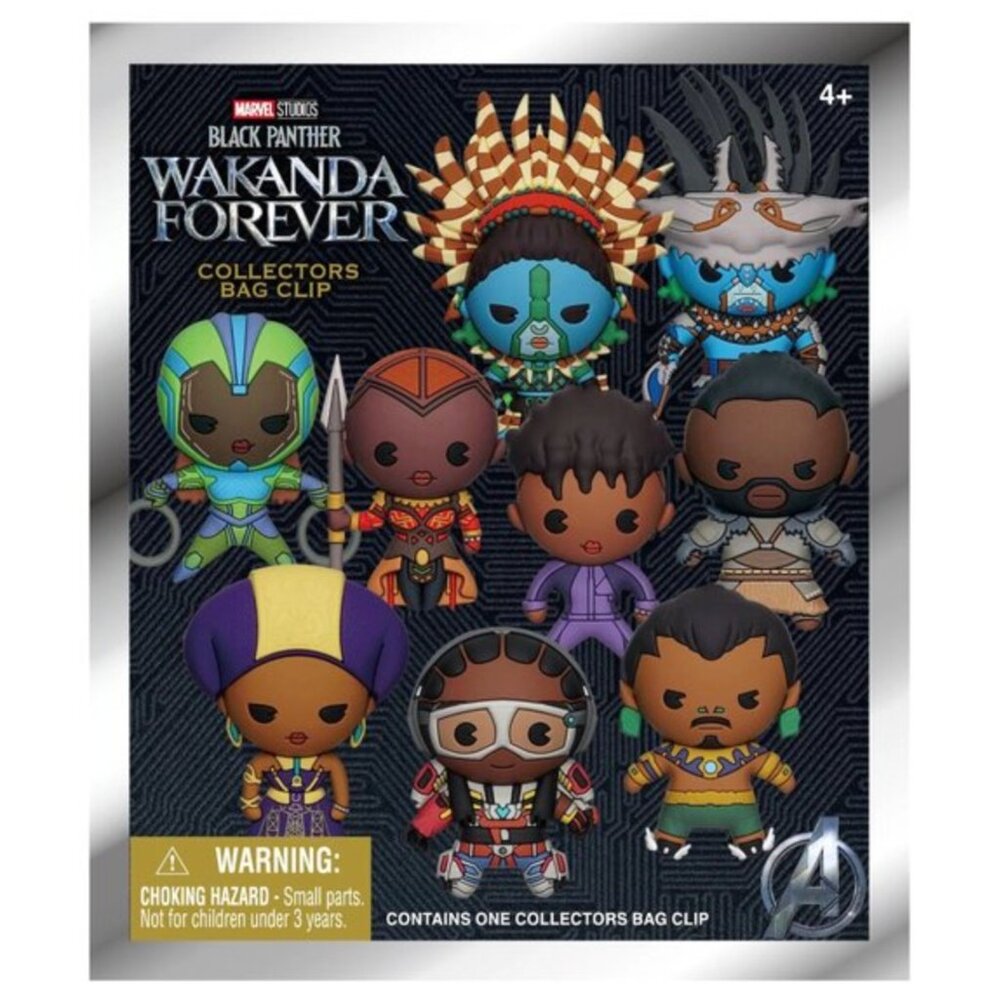 Marvel Wakanda Forever Collectors Bag Clip Mystery Blind Box Bag